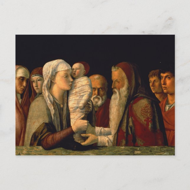 Jesus presentation i Temple Vykort (Framsida)