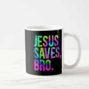 Jesus Räddar Bro, Kristet Religiöst Trosbekännande Kaffemugg
