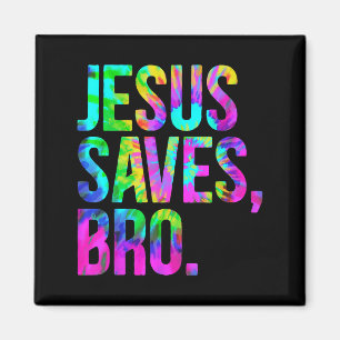 Jesus Räddar Bro, Kristet Religiöst Trosbekännelse Magnet