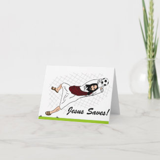 'Jesus Räddar!' Julhälsningskort Helgkort