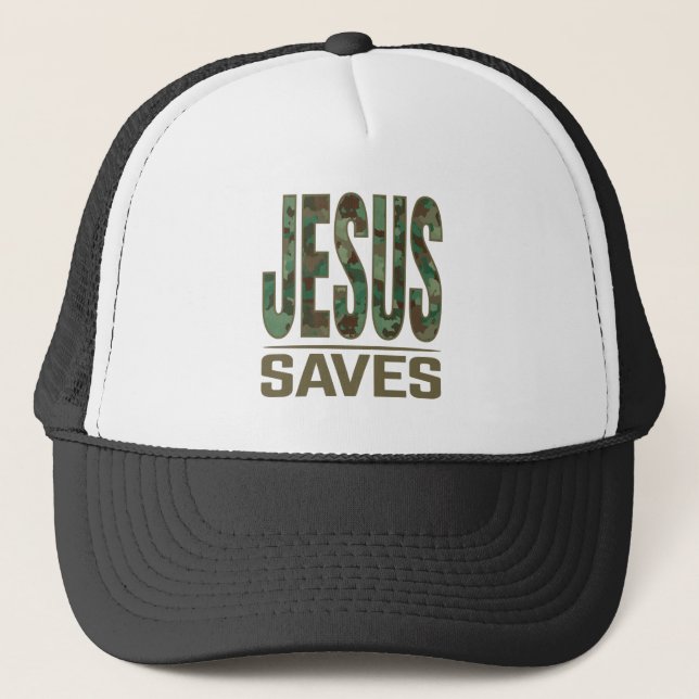 Jesus Räddar  Keps (Framsida)
