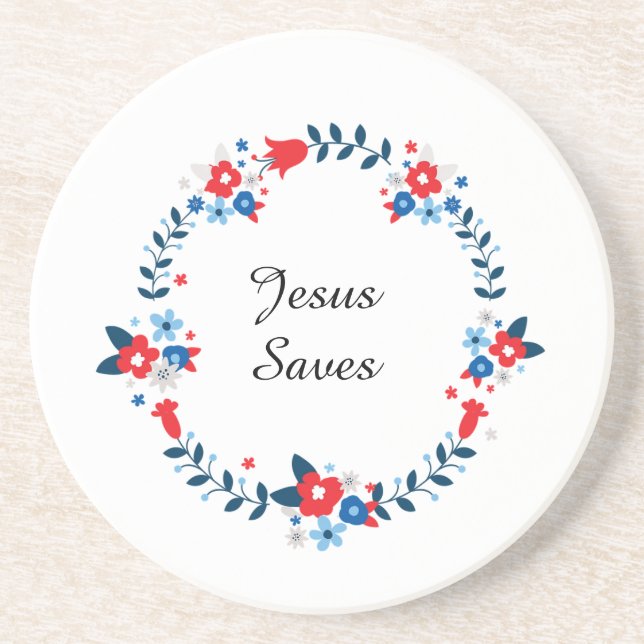 Jesus Räddar Underlägg (Framsidan)
