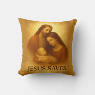 Jesus Räddar unika kristna gåvor Kristna Kudde