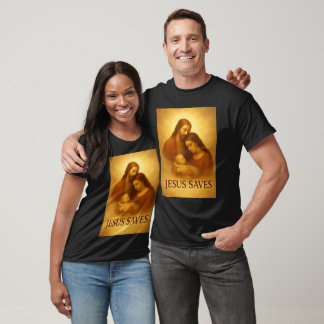 Jesus Räddar unika kristna gåvor Kristna T Shirt