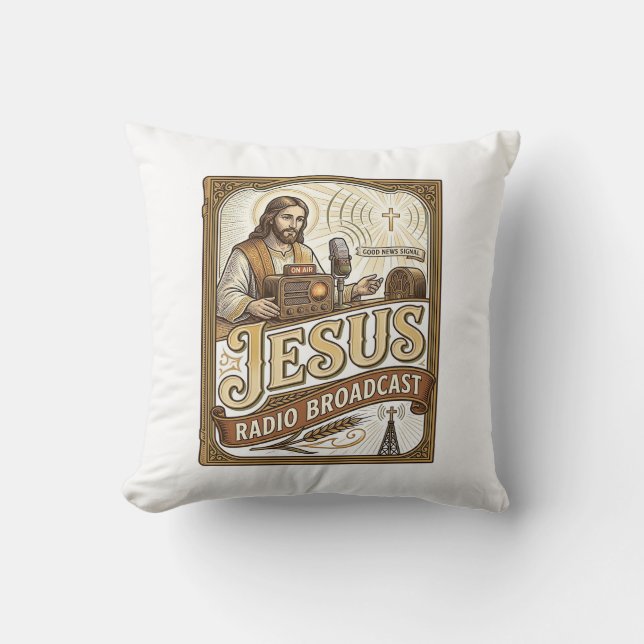 Jesus Radio Sänd Jesus Radio Sänd Kristus Kudde (Framsida)