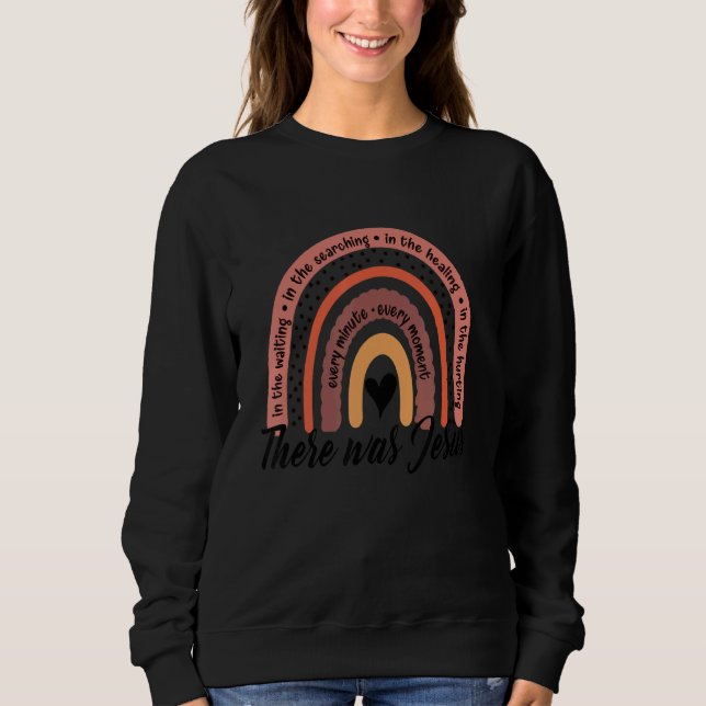 Jesus Rainbow Religiösa Christian Rainbo T Shirt (Framsida)