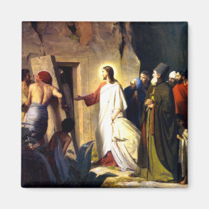 Jesus Raising Lazarus från Döda Magnet