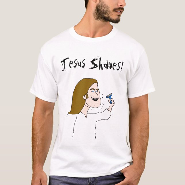 Jesus rakningar, Jesus rakningar! T Shirt (Framsida)