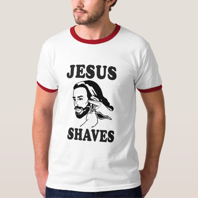 JESUS RAKNINGAR T SHIRT (Framsida)