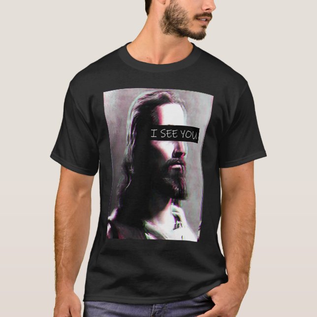 Jesus Raver T Shirt (Framsida)