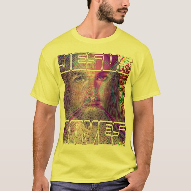 Jesus Raver Tee Shirt (Framsida)