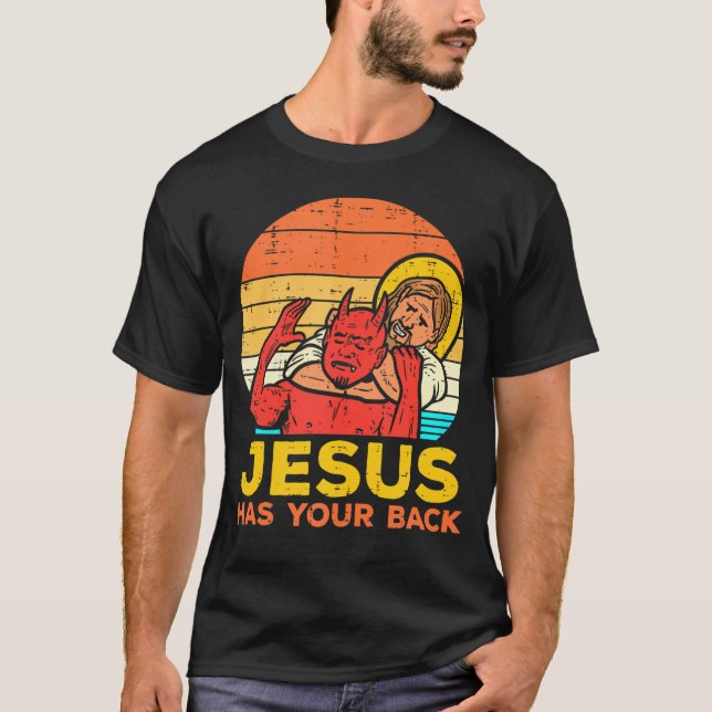 Jesus Raves Dj Rave Techno Edm Party festival Turn T Shirt (Framsida)