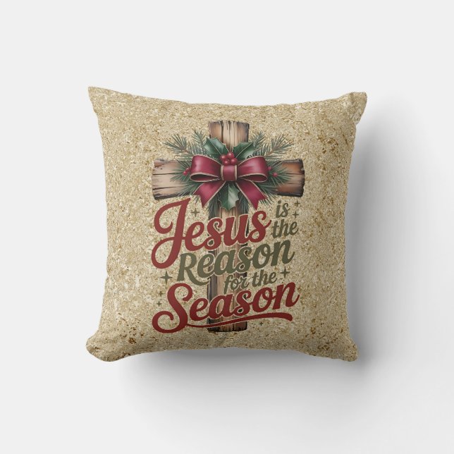 Jesus Reason Säsong Kastkudde Kudde (Framsida)