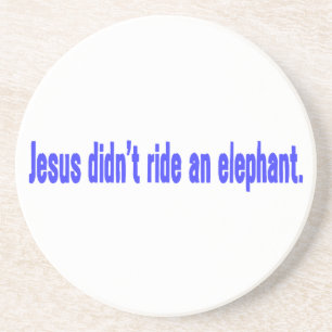 Jesus Red Inte Elefant Krockkudde Underlägg