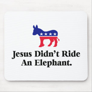 Jesus red inte på en elefant - Anti Trump GOP Musmatta