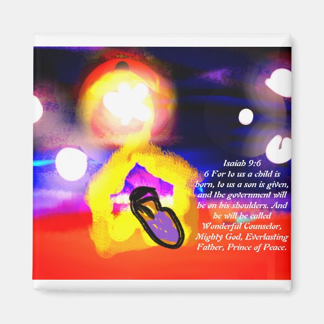 Jesus-regel Magnet (Framsidan)