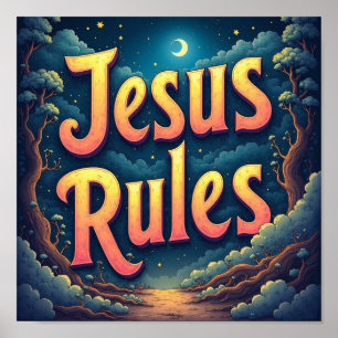 Jesus Regler Poster