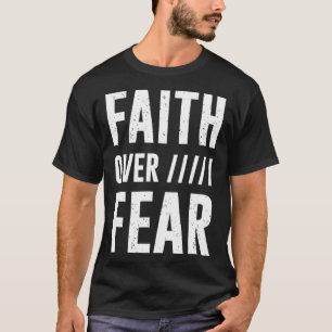 Jesus Religion i Manar och kvinnors tro över rädsl T Shirt