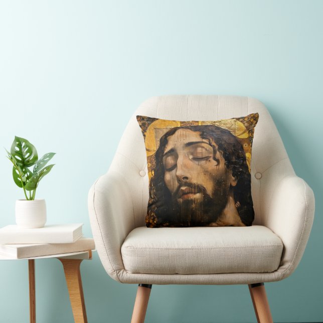 Jesus Religiösa Art Kudde (Stol)