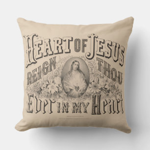 Jesus Religiösa Vintage katolik Kudde