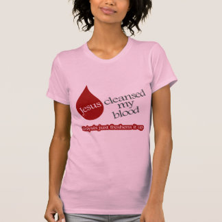 Jesus rentvådde mitt blod. Dialysis freshens det Tee Shirt