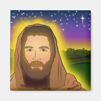 Jesus: Resurrection Morgon Magnet