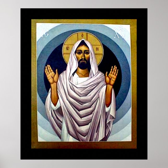 Jesus Resurrection Nouveau Poster (Framsidan)