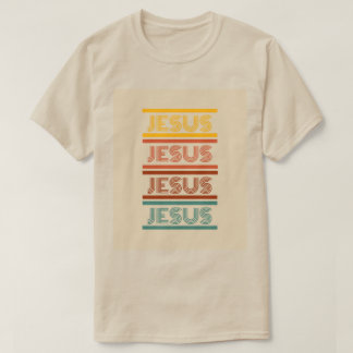 Jesus retro benvit T unisex Shirt