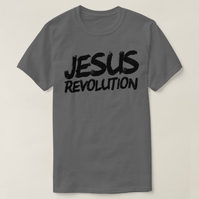 Jesus Revolution Christian Faith Peace Jesus Revol T Shirt (Design framsida)