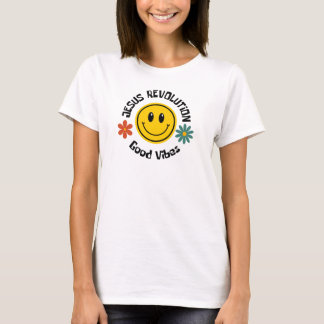 Jesus Revolution Good Vibes T Shirt