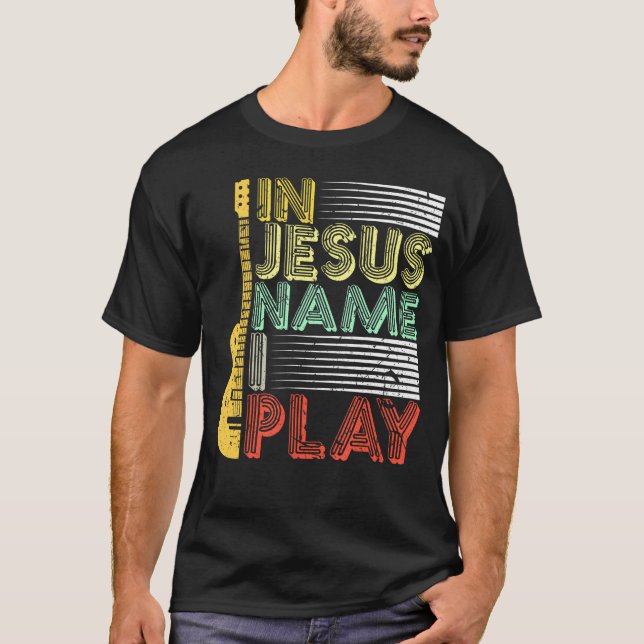Jesus Revolution Groovy One Way Jesus T Shirt (Framsida)