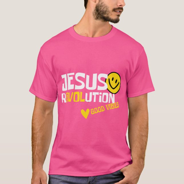 Jesus Revolution Movement T Shirt (Framsida)