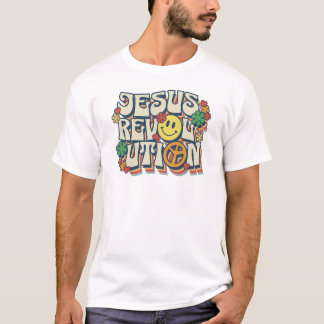 Jesus Revolution Retro T Shirt