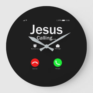 Jesus ringer stor klocka
