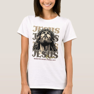 Jesus Risen - Jesus Kristus konstnärlighet T Shirt