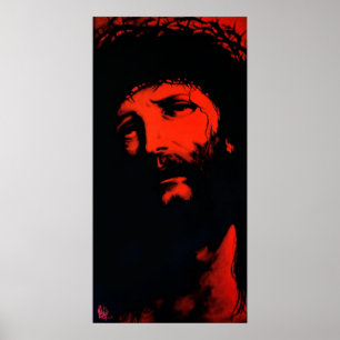 Jesus "röda" Kristus Poster
