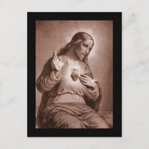 Jesus rörde hans hjärta vykort