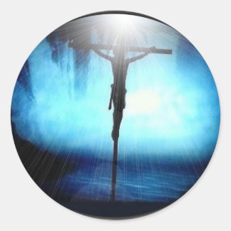 Jesus Runt Klistermärke