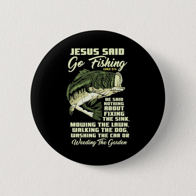 Jesus sa att fiska Fiskberättelse Bibeln Fiske B F Knapp (Framsida)