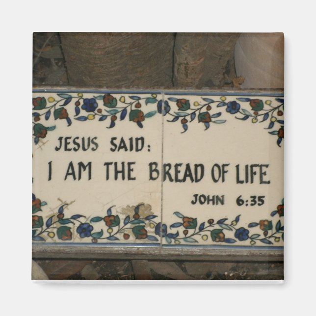 JESUS sa att Magnet Jerusalem Israel (Framsidan)