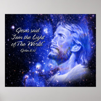 Jesus sa: "Jag är...Skriv ut. Poster