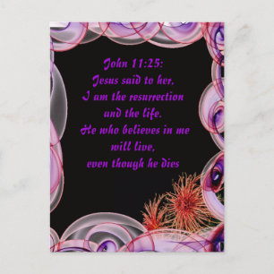 Jesus sa till henne vykort