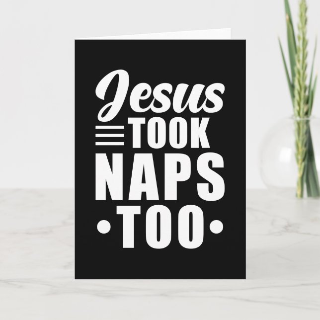 Jesus säger lustig kort (Framsida)