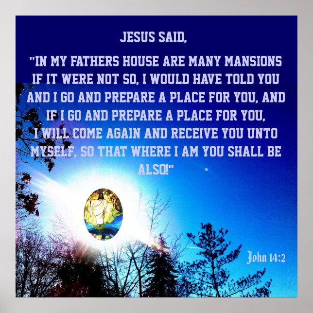 JESUS SAID poster (Framsidan)