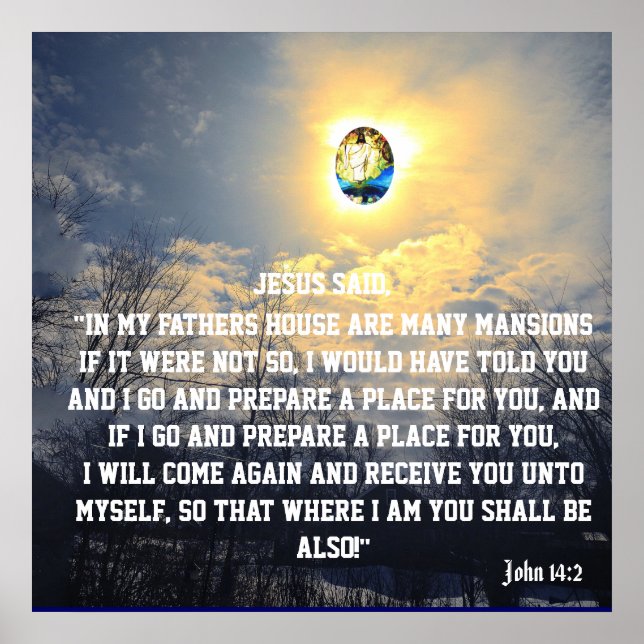 JESUS SAID poster (Framsidan)