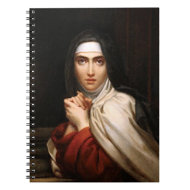 Jesus Saint Teresa Anteckningsbok (Framsidan)