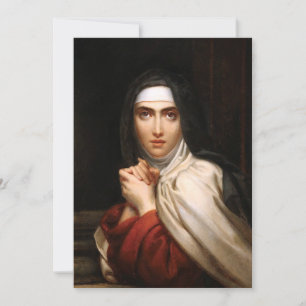 Jesus Saint Teresa Julkort