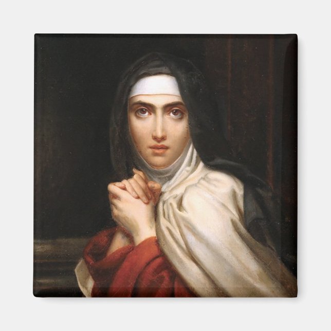 Jesus Saint Teresa Magnet (Framsidan)