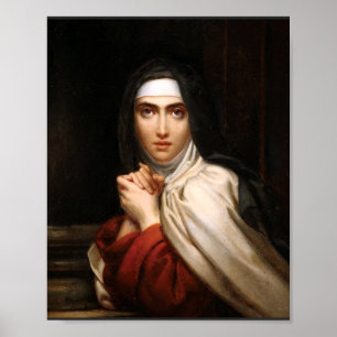 Jesus Saint Teresa Poster