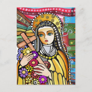 Jesus Saint Teresa Vykort